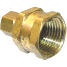 Lasco 1/4 In. C x 1/2 In. FPT Brass Compression Adapter Image 1