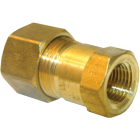 Lasco 3/8 In. C x 1/4 In. FPT Brass Compression Adapter Image 1