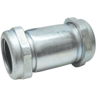 B&K 1/2 In. COMP x 1/2 In. COMP Galvanized Steel Compression Coupling Image 1
