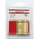 Lasco 1/2 In. FPT x 1/2 In. FPT Red Brass Coupling Image 2