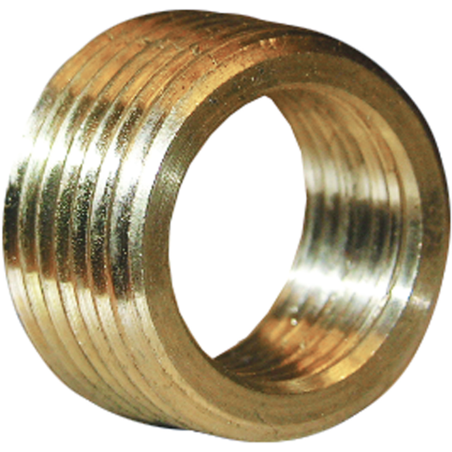 Lasco 1/2 In. MPT x 3/8 In. FPT Brass Face Bushing Image 1