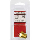 Lasco 1/4 In. MPT x 1/8 In. FPT Brass Hex Bushing Image 2