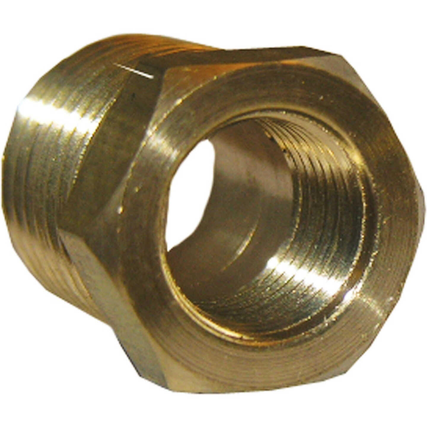 Lasco 3/8 In. MPT x 1/8 In. FPT Brass Hex Bushing Image 1