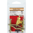 Lasco Compression Outlet Self Tapping Brass Saddle Needle Valve Image 2