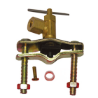 Lasco Compression Outlet Brass Saddle Needle Valve Image 1