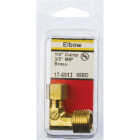 Lasco 1/4 In. C x 3/8 In. MPT 90 Deg. Compression Brass Elbow (1/4 Bend) Image 2