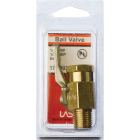 Lasco 1/4 In. FIP x 1/4 In. MIP Brass Threaded Ball Valve Image 2