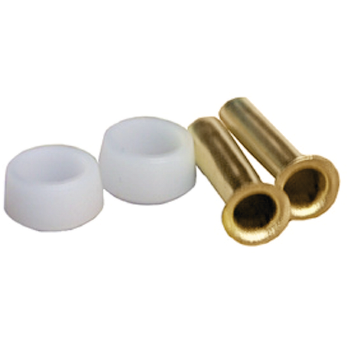 Lasco 1/4 In. OD Hard Plastic & Brass Compression Insert Image 1