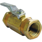 Lasco 1/4 In. FIP x 1/4 In. FIP Brass Threaded Ball Valve Image 1