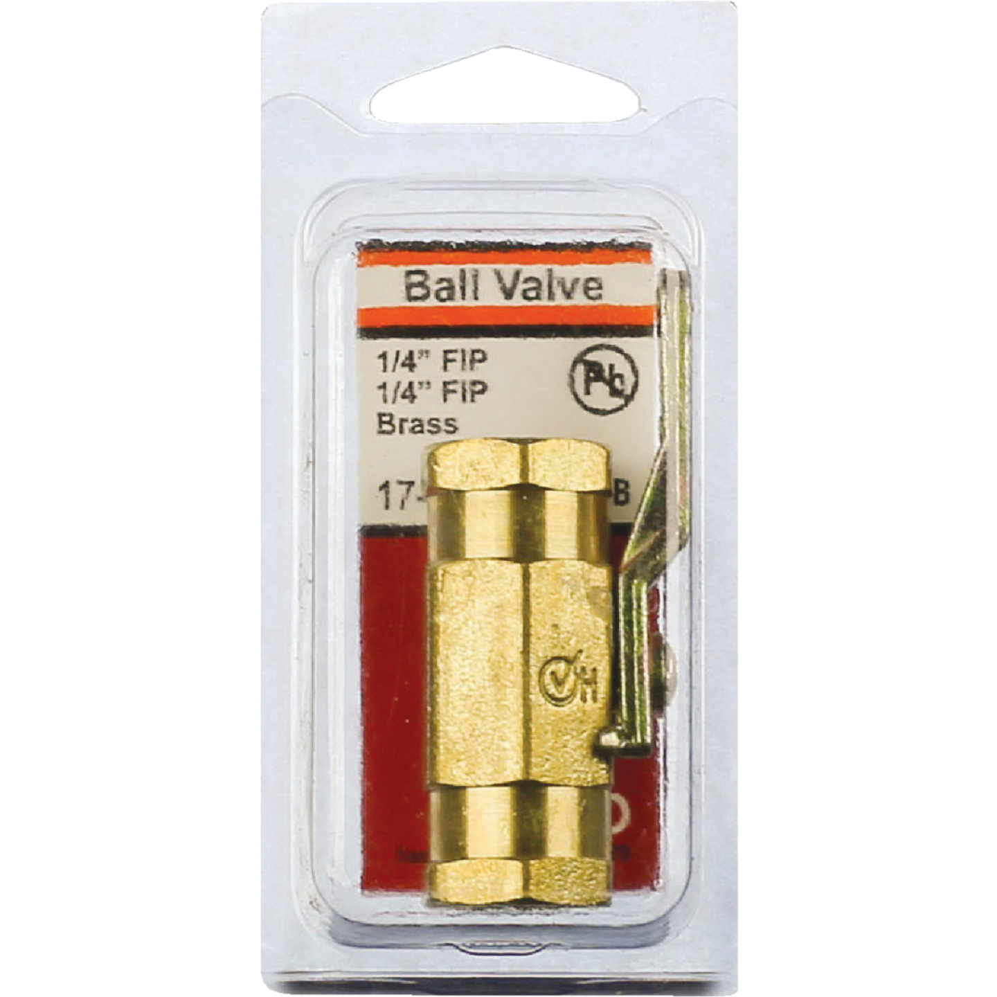 Lasco 1/4 In. FIP x 1/4 In. FIP Brass Threaded Ball Valve Image 2