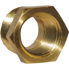 Lasco 1/2 In. MPT x 3/8 In. FPT Brass Hex Bushing Image 1
