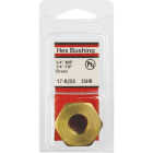 Lasco 3/4 In. MPT x 1/4 In. FPT Brass Hex Bushing Image 2