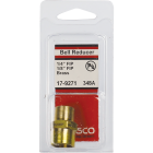 Lasco 1/4 In. FPT x 1/8 In. FPT Yellow Brass Reducing Coupling Image 2