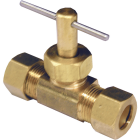 Lasco 3/8 In. C x 3/8 In. C Brass Straight Needle Valve Image 1