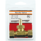 Lasco 3/8 In. C x 3/8 In. C Brass Straight Needle Valve Image 2