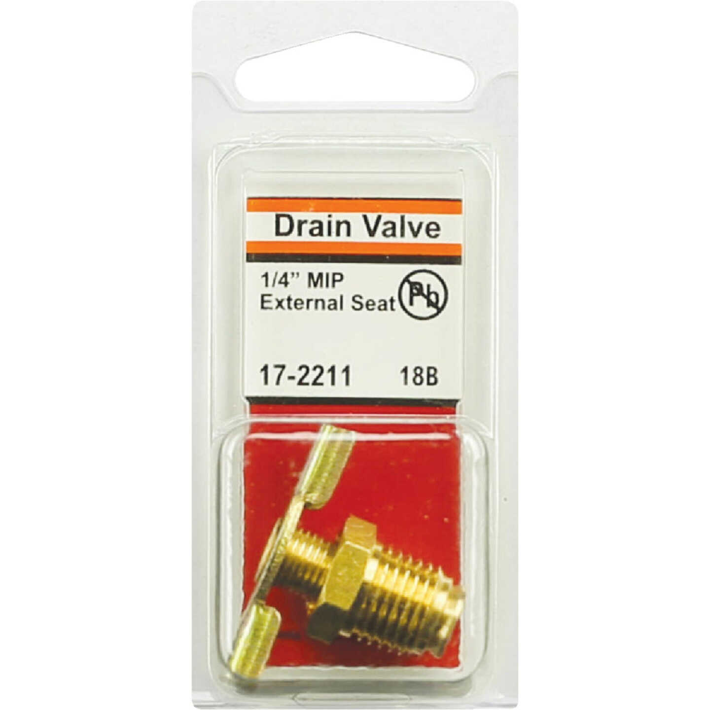 Lasco 1/4 In. MPT Brass 200 psi External Seat Drain Cock Image 2