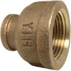 Lasco 3/4 In. FPT x 1/4 In. FPT Red Brass Reducing Bell Coupling Image 1