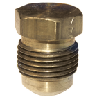Lasco 1/2 In. Brass Flare Plug Image 1