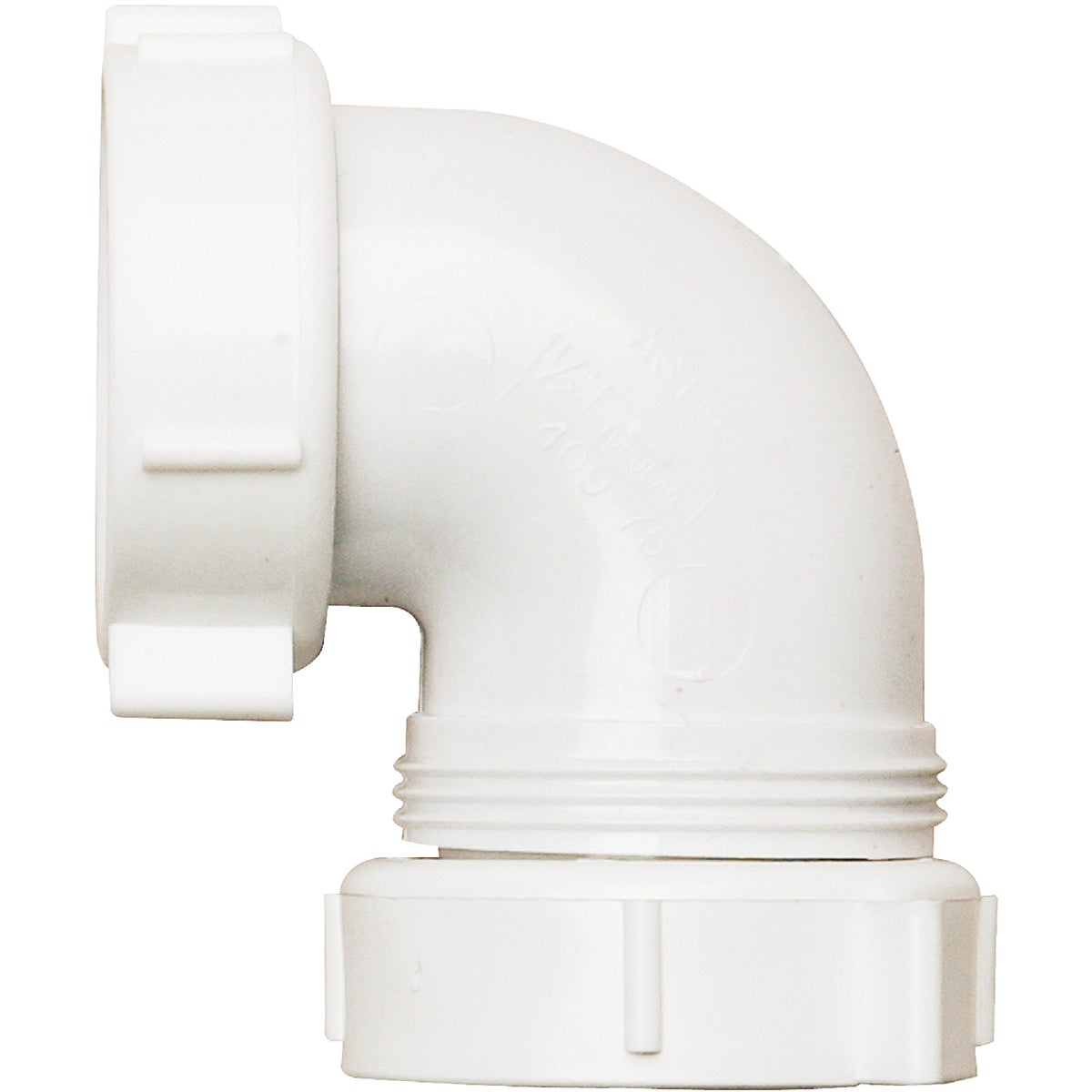 Do it Best 1-1/2 In. White Polypropylene 90 Degree Outlet Elbow Image 3