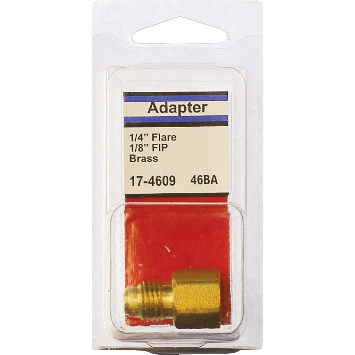 Lasco 1/4 In. M x 1/8 In. FPT Brass Flare Adapter Image 2
