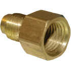 Lasco 1/4 In. M X 3/8 In. FPT Brass Flare Adapter Image 1