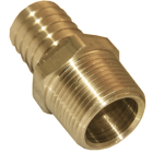 Lasco 1/4 In. MPT X 5/16 In. Brass Hose Barb Adapter Image 1