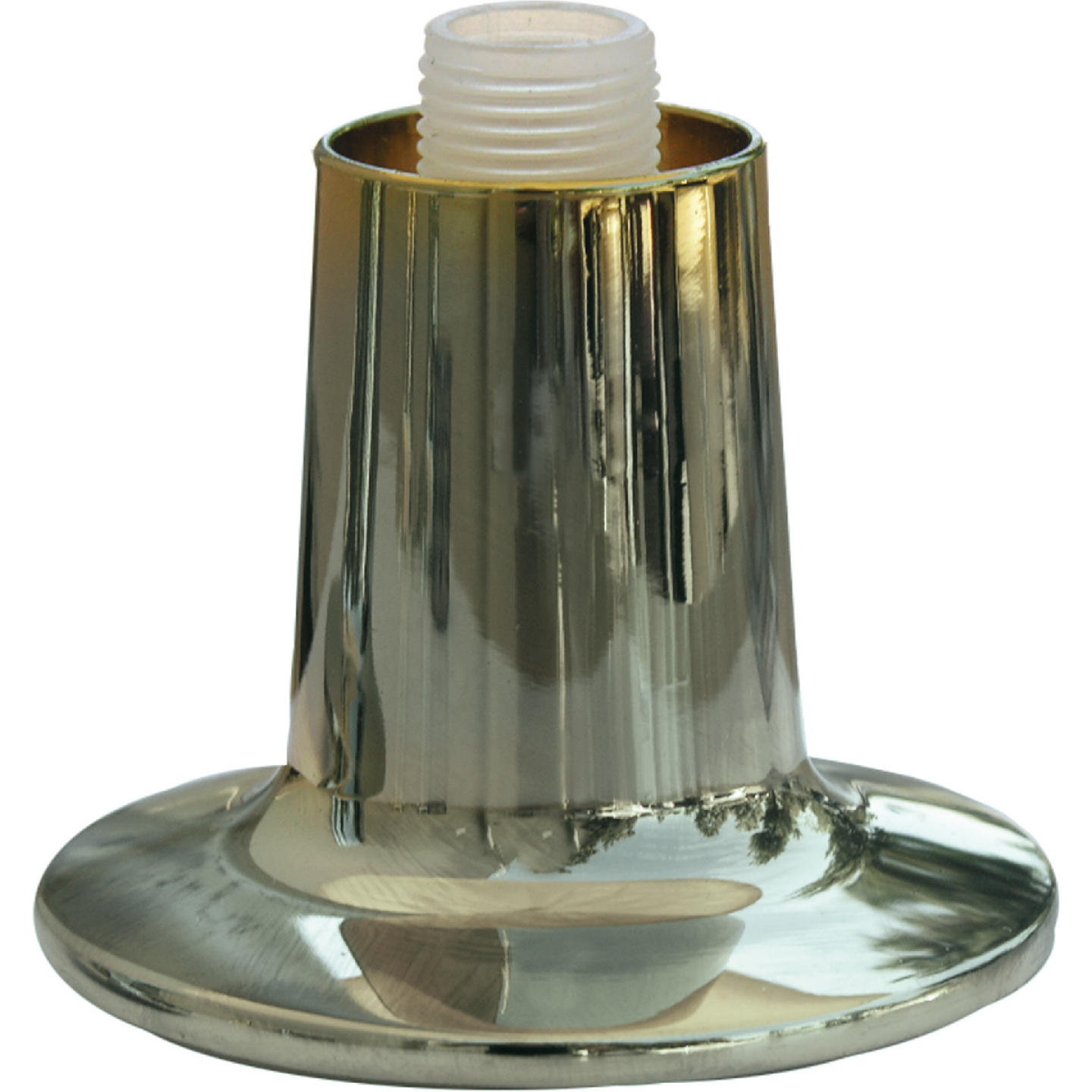Lasco Polished Brass Metal Tub & Shower Flange Image 1