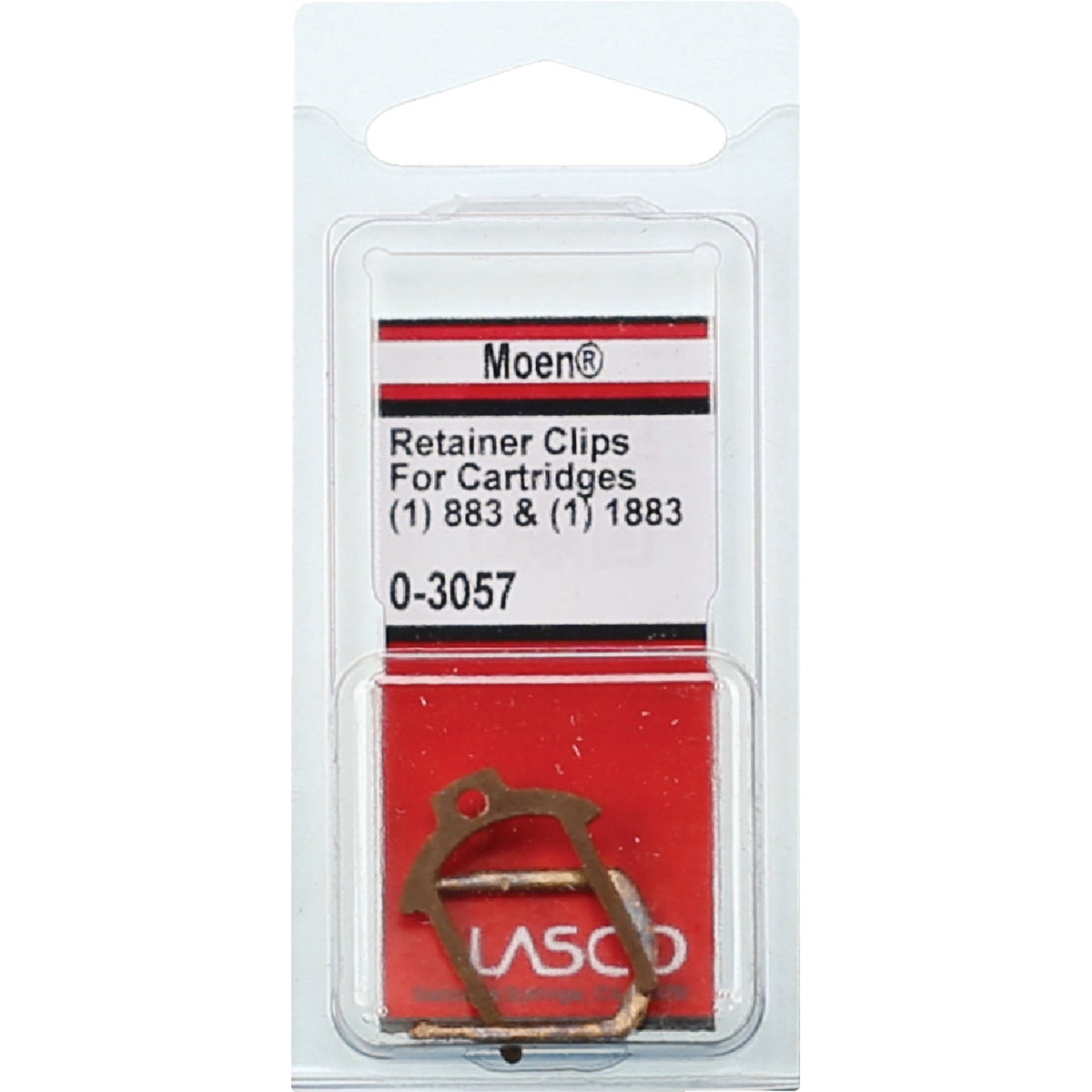 Lasco Moen 883 & 1883 Retainer Clip (2-Pack) Image 2