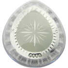 Lasco Moen Teardrop Clear Handle Button Image 1