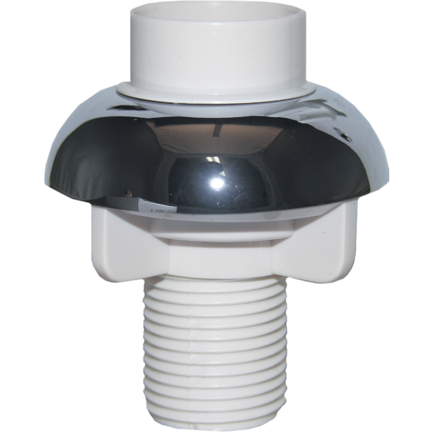 Lasco Chrome & White Sprayer Holder Image 1