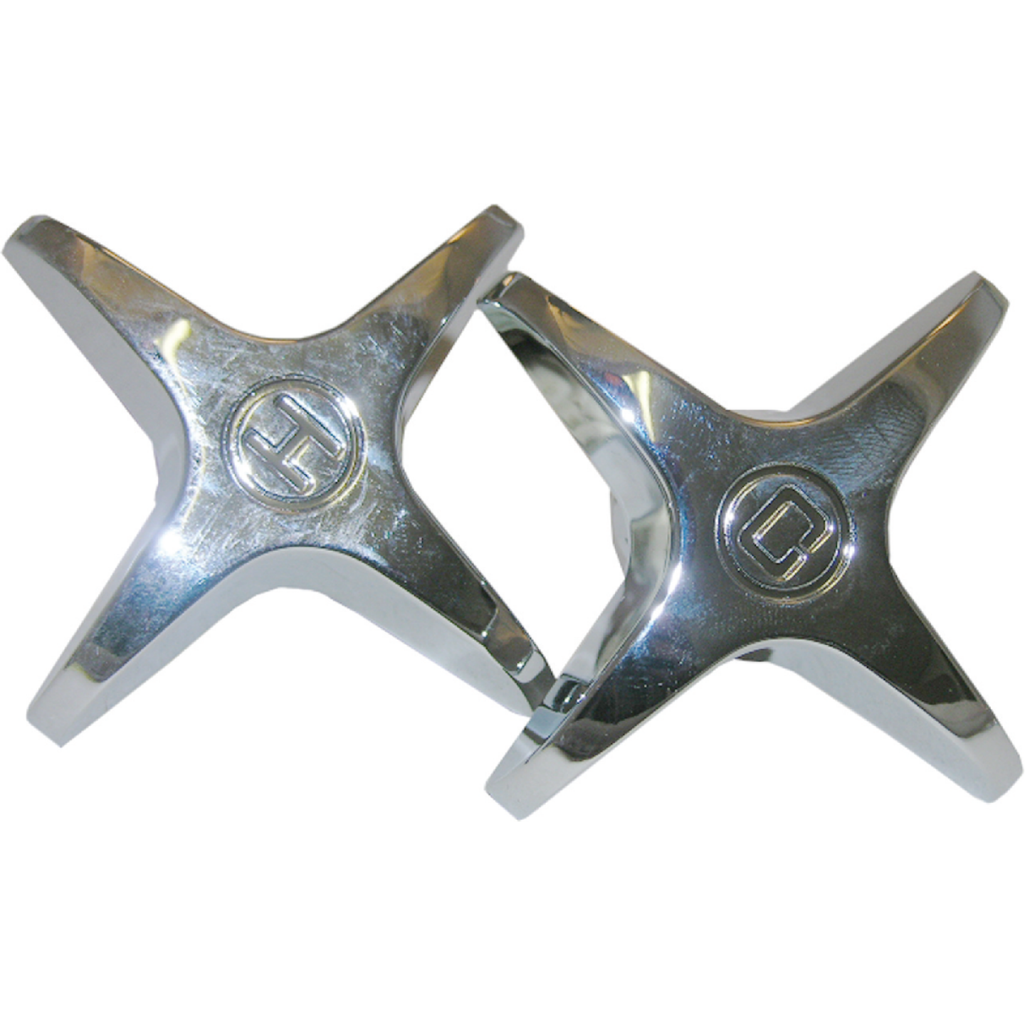 Lasco Universal Chrome Vice Grip Cross Faucet Handle Image 1