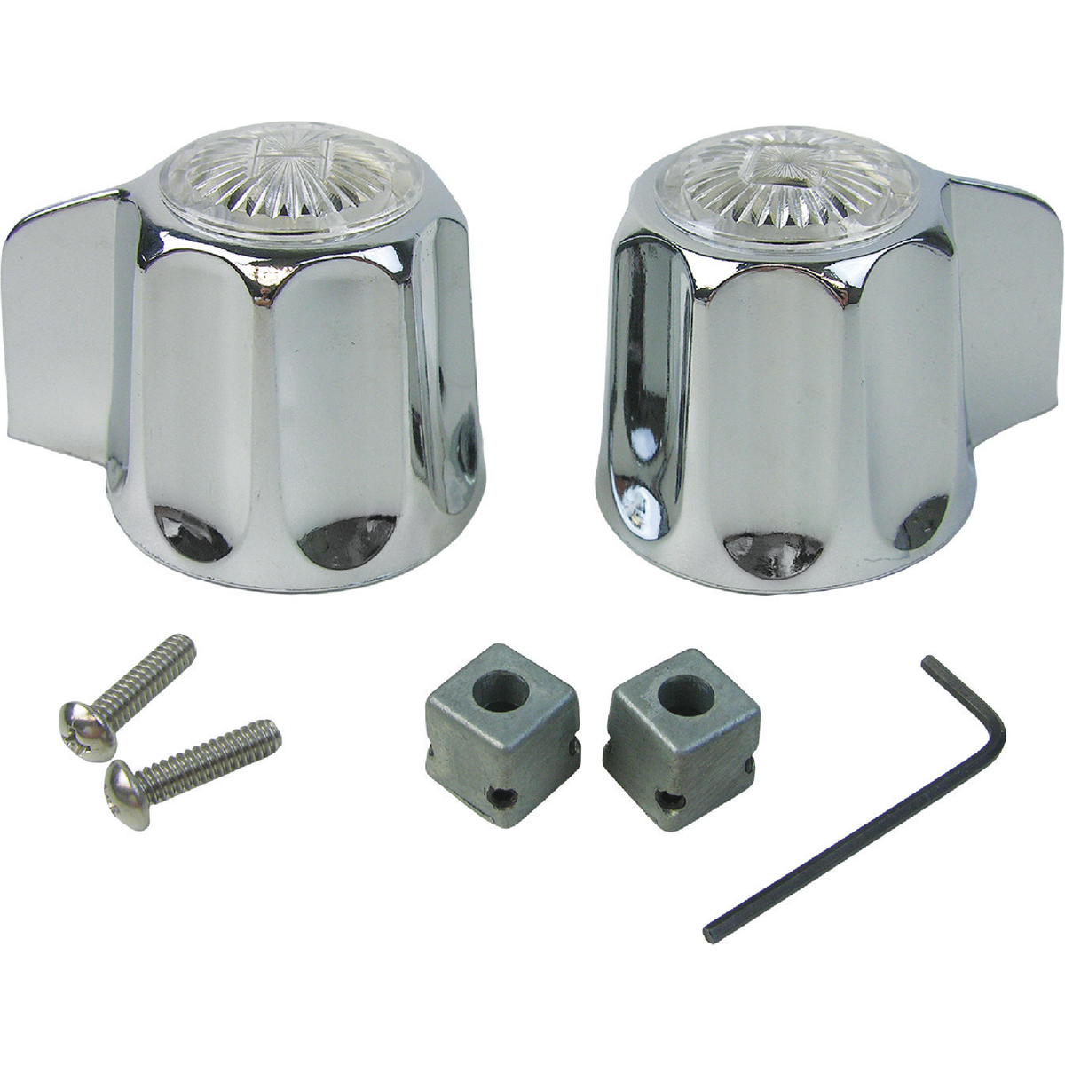 Lasco Small Universal Chrome Canopy Faucet Handle