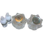 Lasco Delta Small Plastic Handles Fits Delta, Delex Tub & Shower Handle Kit Image 1