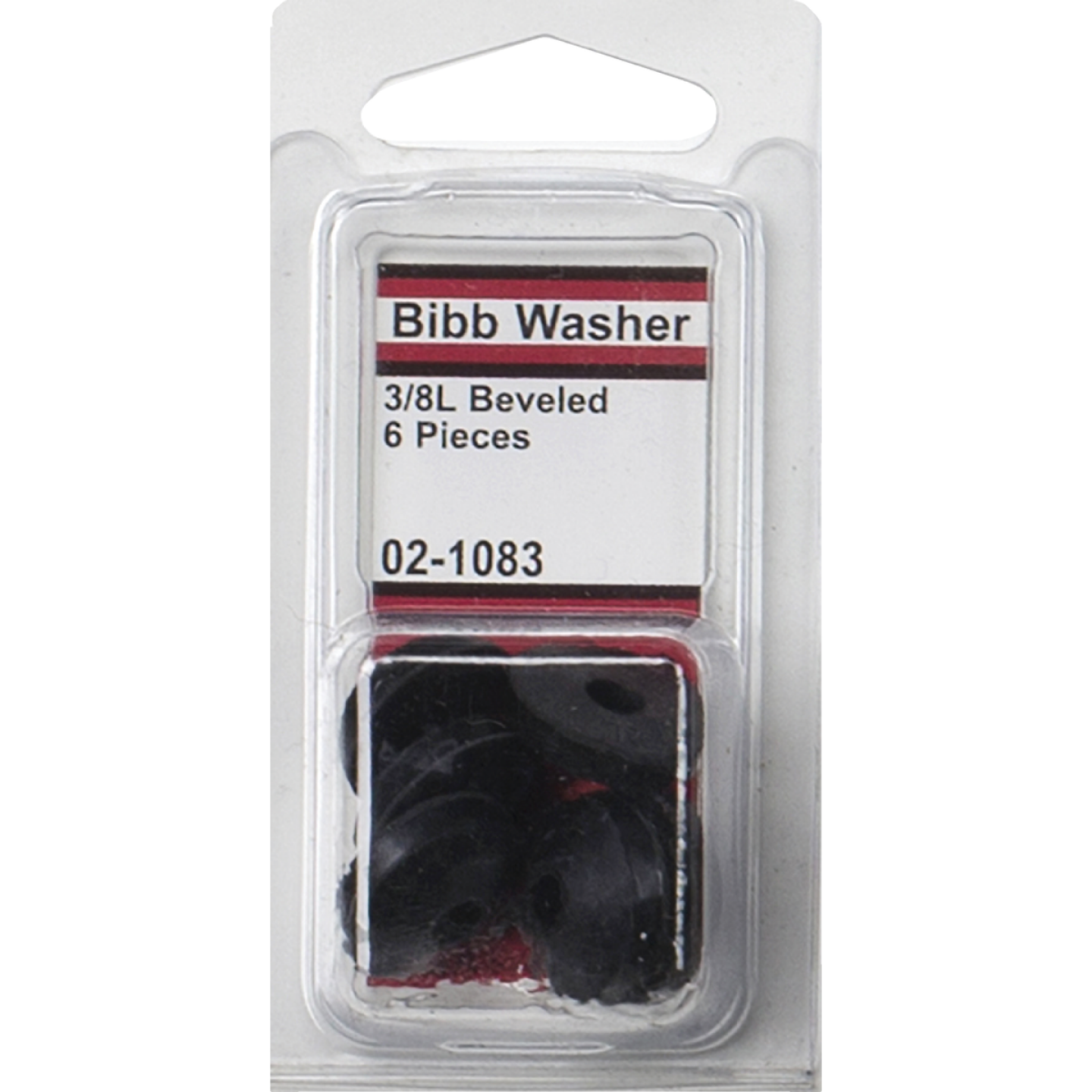 Lasco 11/16 In. Black Beveled Bibb Faucet Washer (6 Ct.) Image 2