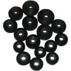 Lasco Assorted Black Beveled Bibb Faucet Washer (16 Ct.) Image 1