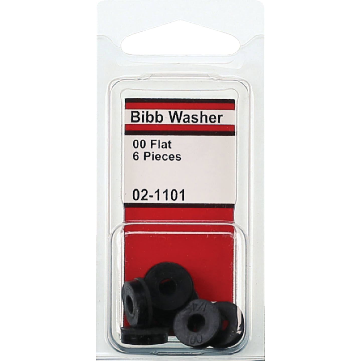 Lasco 1/2 In. Black 00 Flat Bibb Faucet Washer (6 Ct.) Image 2