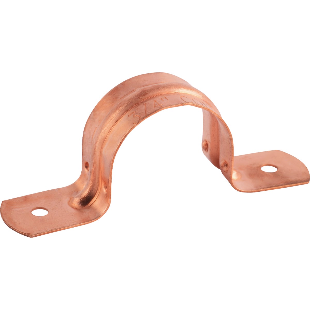 Holdrite 1/2  In. Copper Plated Steel Pipe Strap (5-Pack)
