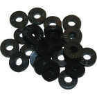 Lasco 1/2 In. Black 00 Flat Bibb Faucet Washer (25 Ct.) Image 1