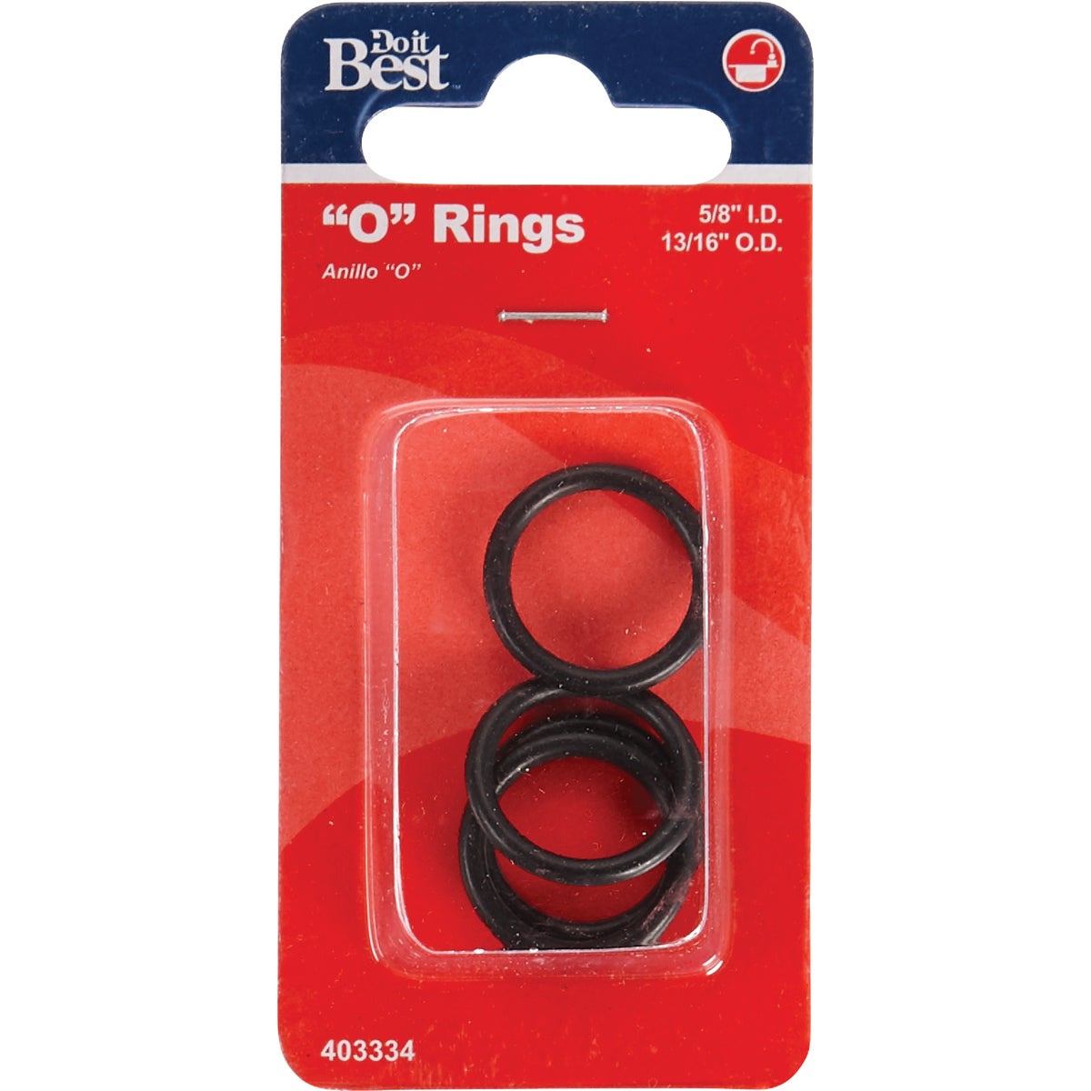 Do it Best 5/8 In. x 13/16 In. x 3/32 In. O-Ring (4 Ct.) Image 2