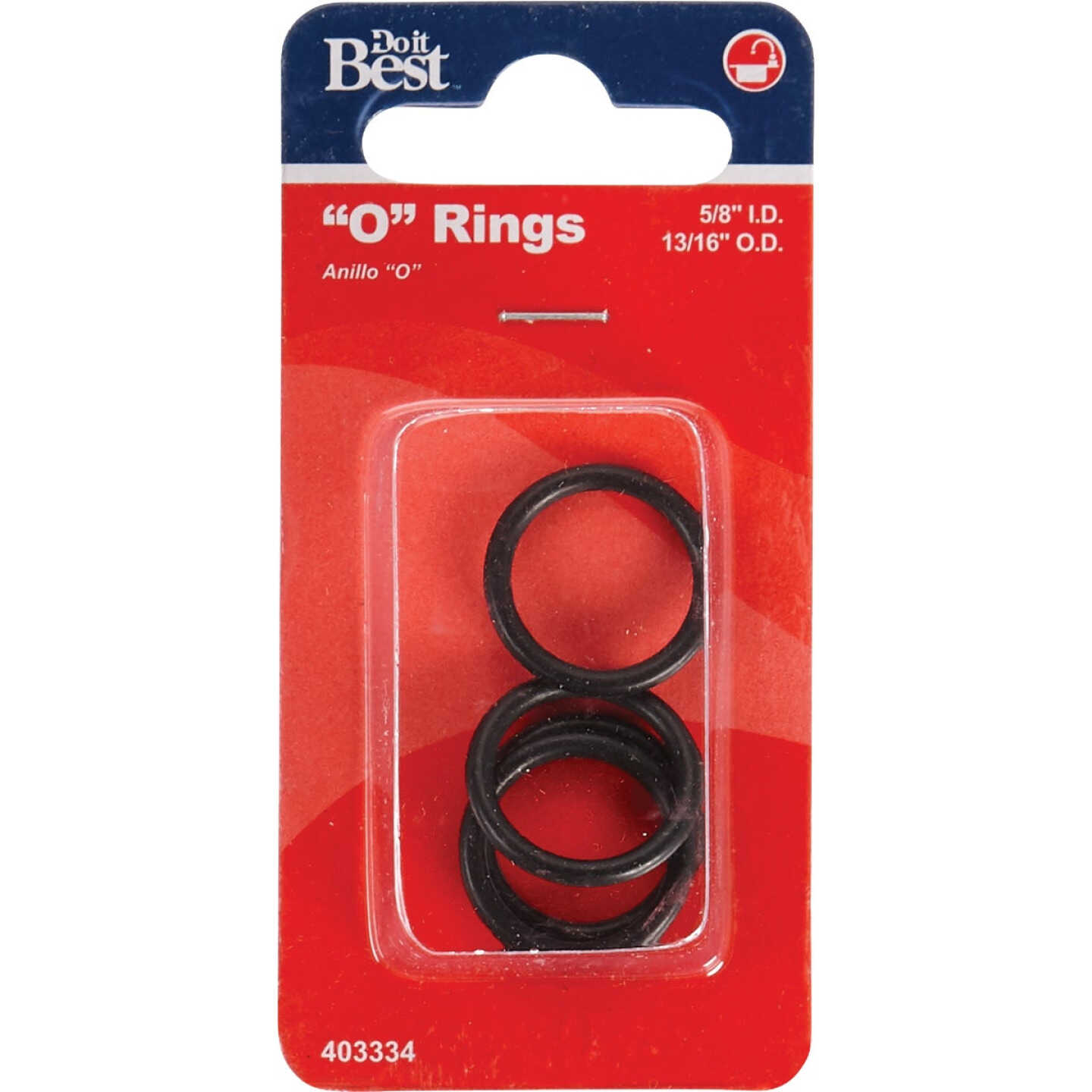 Do it Best 5/8 In. x 13/16 In. x 3/32 In. O-Ring (4 Ct.) Image 2