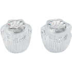 Delta Chrome Replacement Clear Faucet Handle Image 1