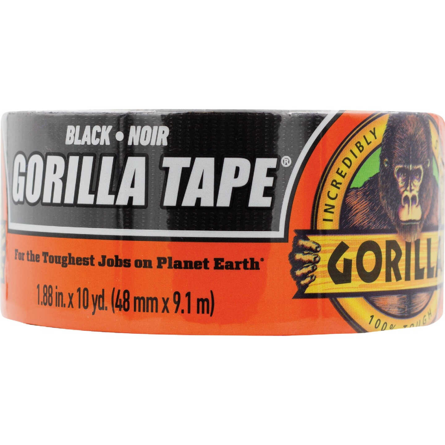 Gorilla 1.88 In. x 10 Yd. Heavy-Duty Duct Tape, Black Image 4