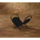 Home Impressions Hearthside Black Steel Fireplace Log Holder Image 2