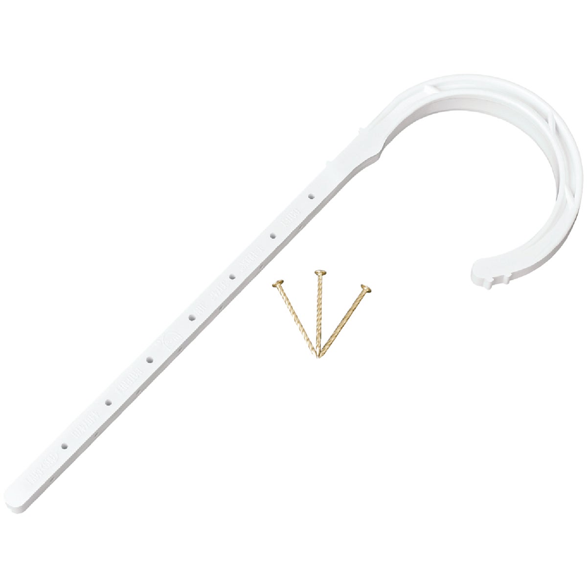 Oatey 1-1/2 In. x 7-1/2 In. ABS J-Hook Pipe Hook (4-Pack) Image 2