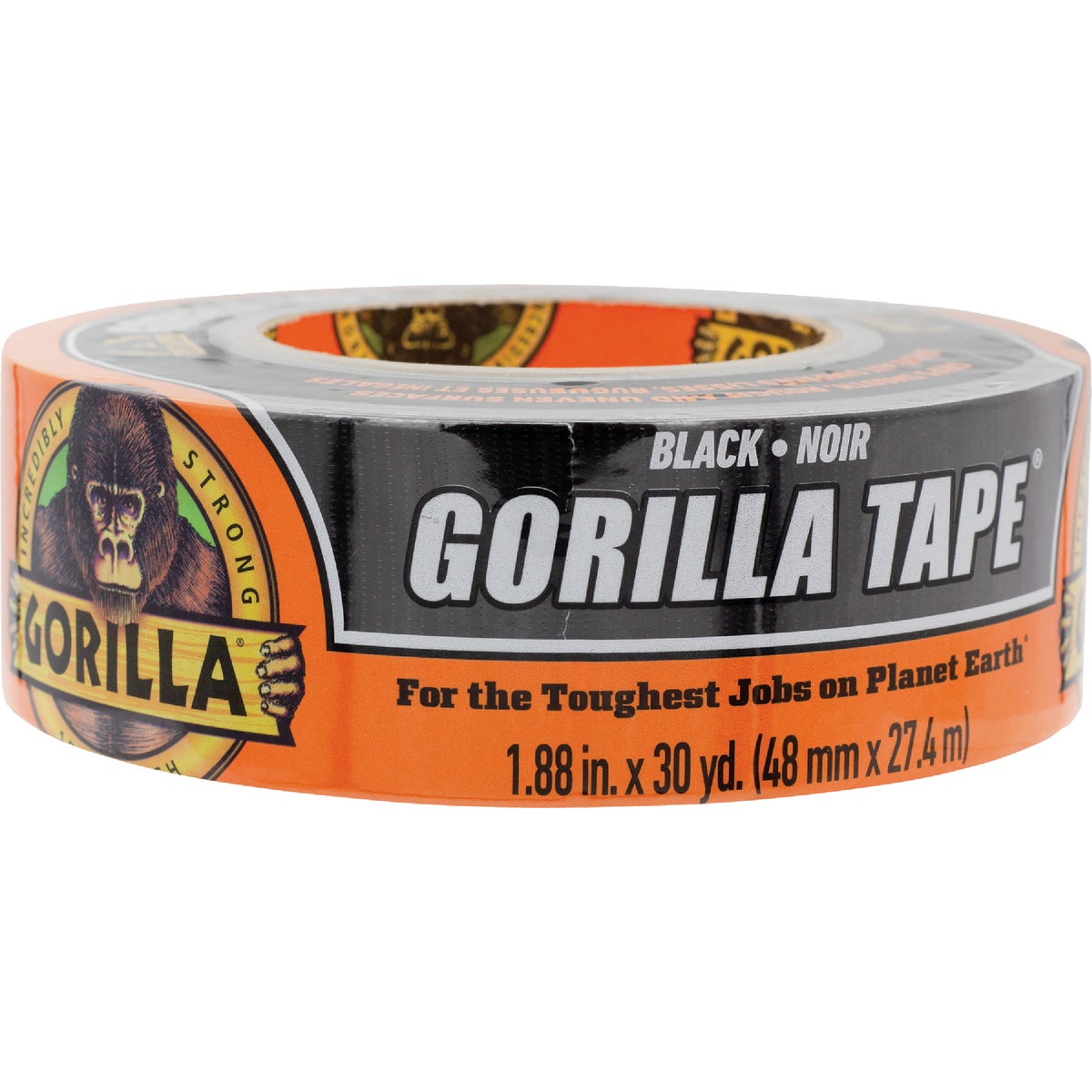Gorilla 1.88 In. x 30 Yd. Heavy-Duty Duct Tape, Black