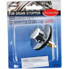 Danco Lift & Turn 3/8 In. & 5/16 In. Thread Tub Drain Stopper Cartridge in Chrome Image 2