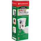 Fluidmaster PerforMAX Fill Valve, Adjustable Flapper & 12 In. Universal Click Seal Toilet Connector Image 2