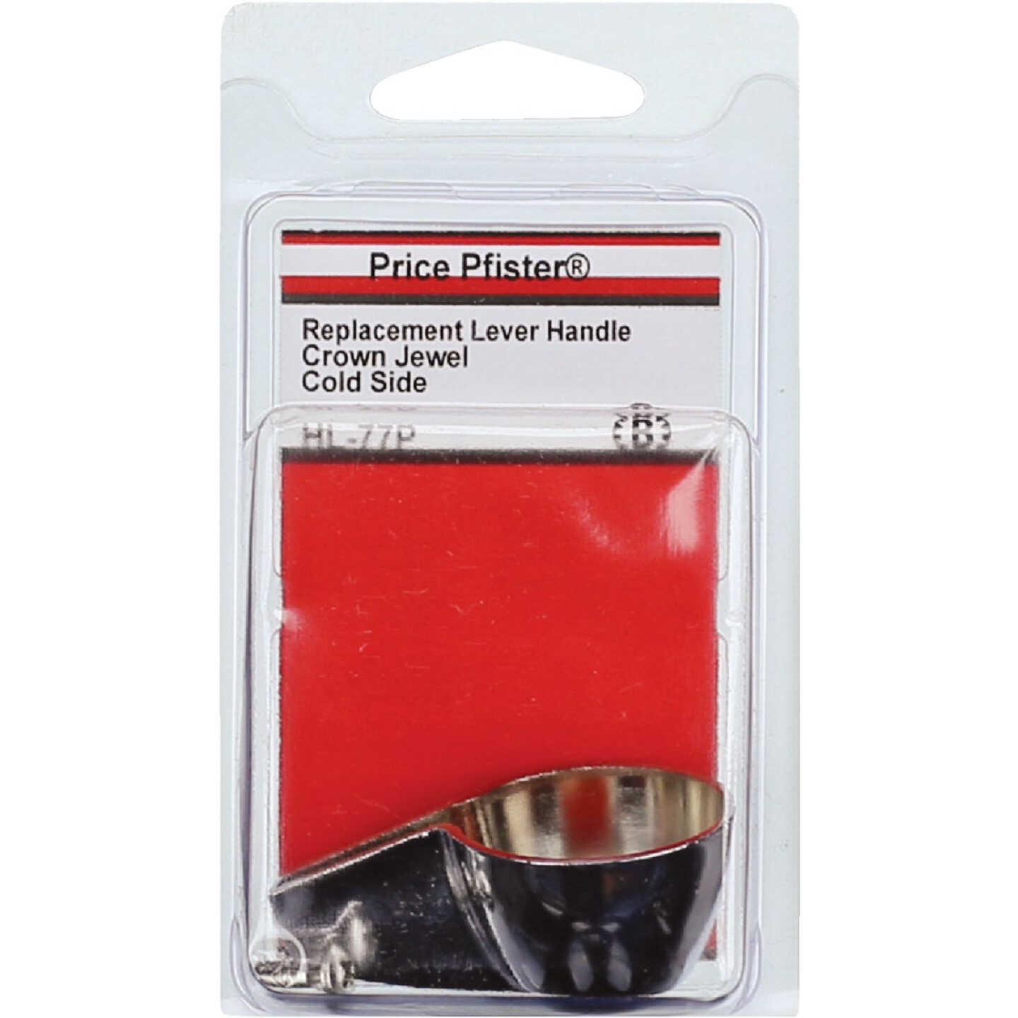 Lasco Price Pfister Crown Jewel Cold Chrome Faucet Handle Image 2