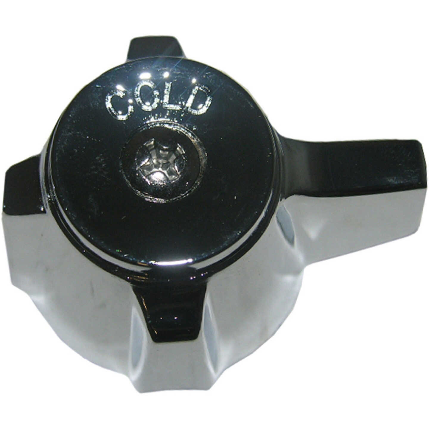 Lasco Sterling Accent Cold Handle Chrome Tub & Shower Handle Kit Image 1