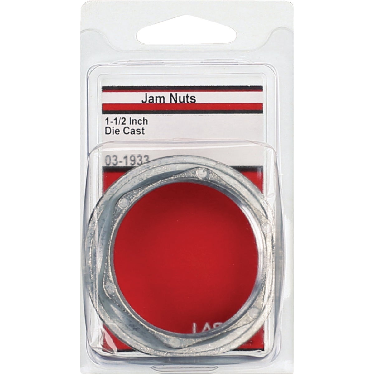 Lasco 1-1/2 In. Die-Cast Jam Nut Image 2